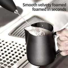 Milk Frother Handheld With Stand