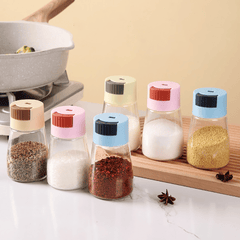 Salt and Pepper Shakers Precise Quantitative Push Type