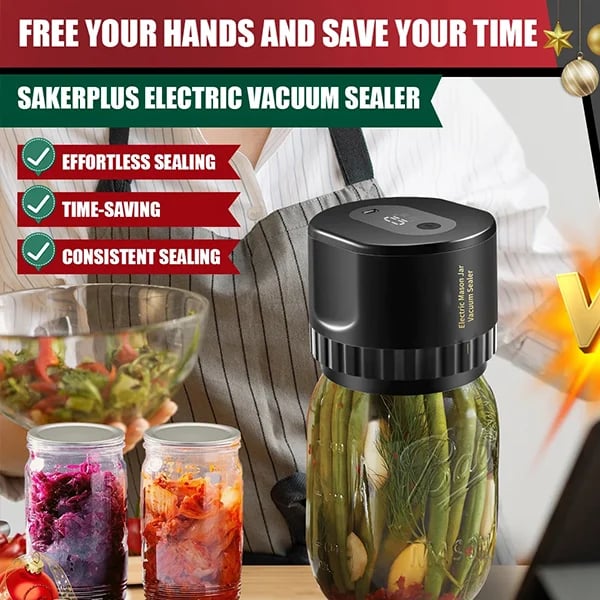 Electric vacuum sealer