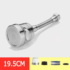 Upgraded 360° Rotatable Faucet Sprayer Head