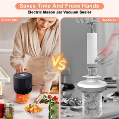 🔥Free Shipping🔥 Electric Vacuum Sealer For Mason Jars